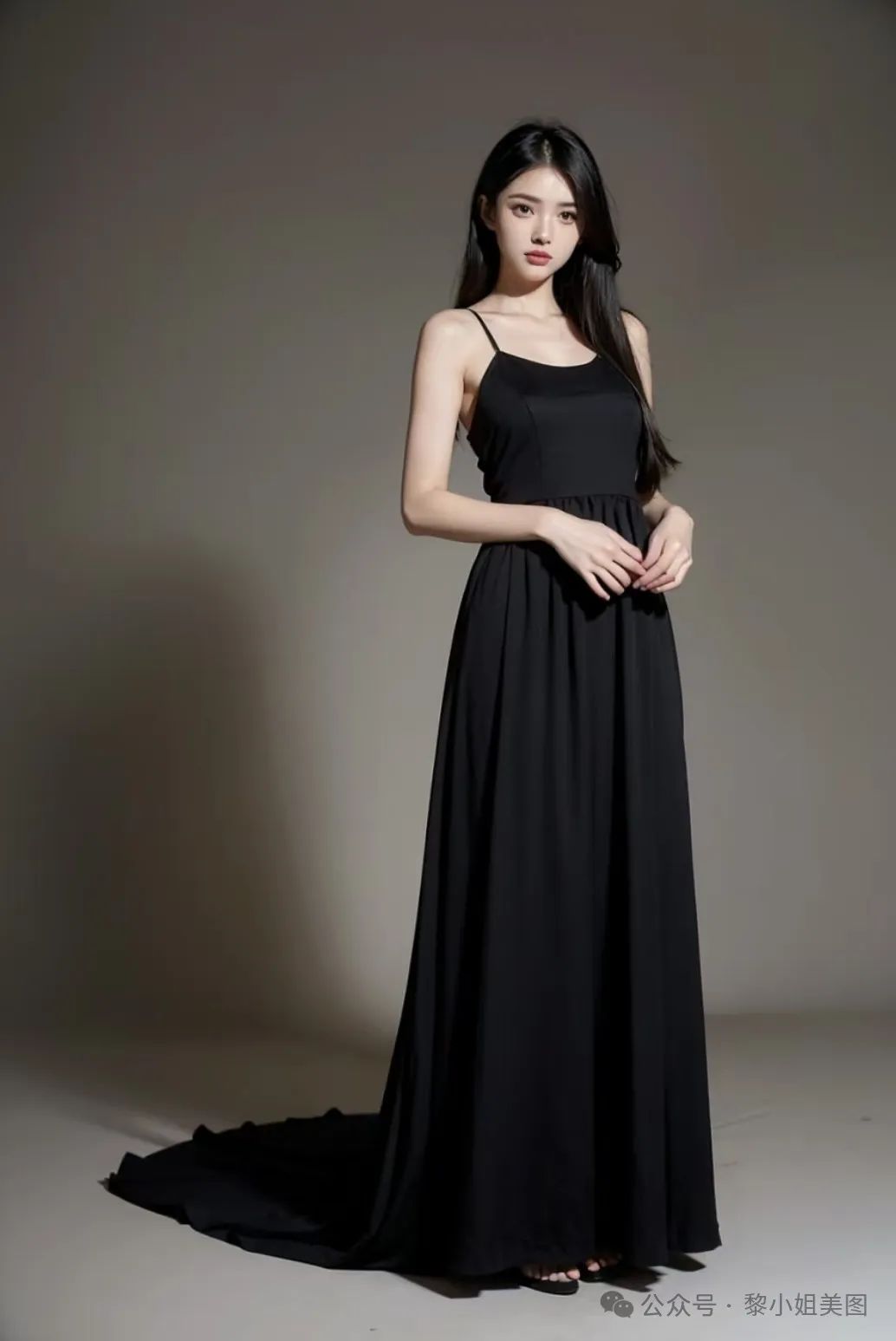 鞋子长裙黑色搭配什么上衣_黑色长裙搭配什么鞋子_鞋子长裙黑色搭配图片
